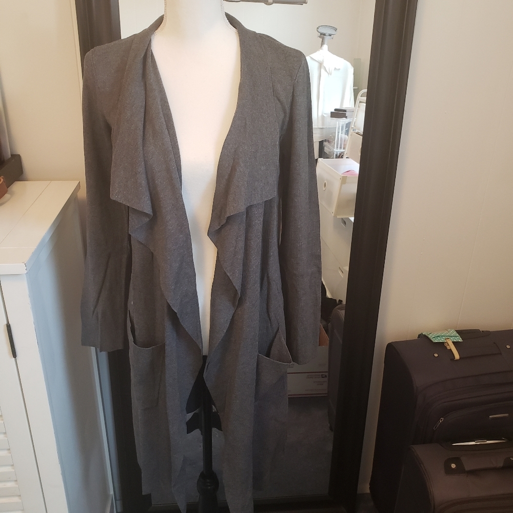 INC Grey cardigan with pockets unworn